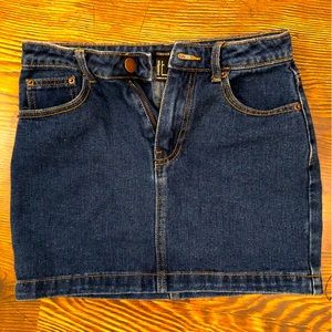 Forever 21 Denim mini skirt  small